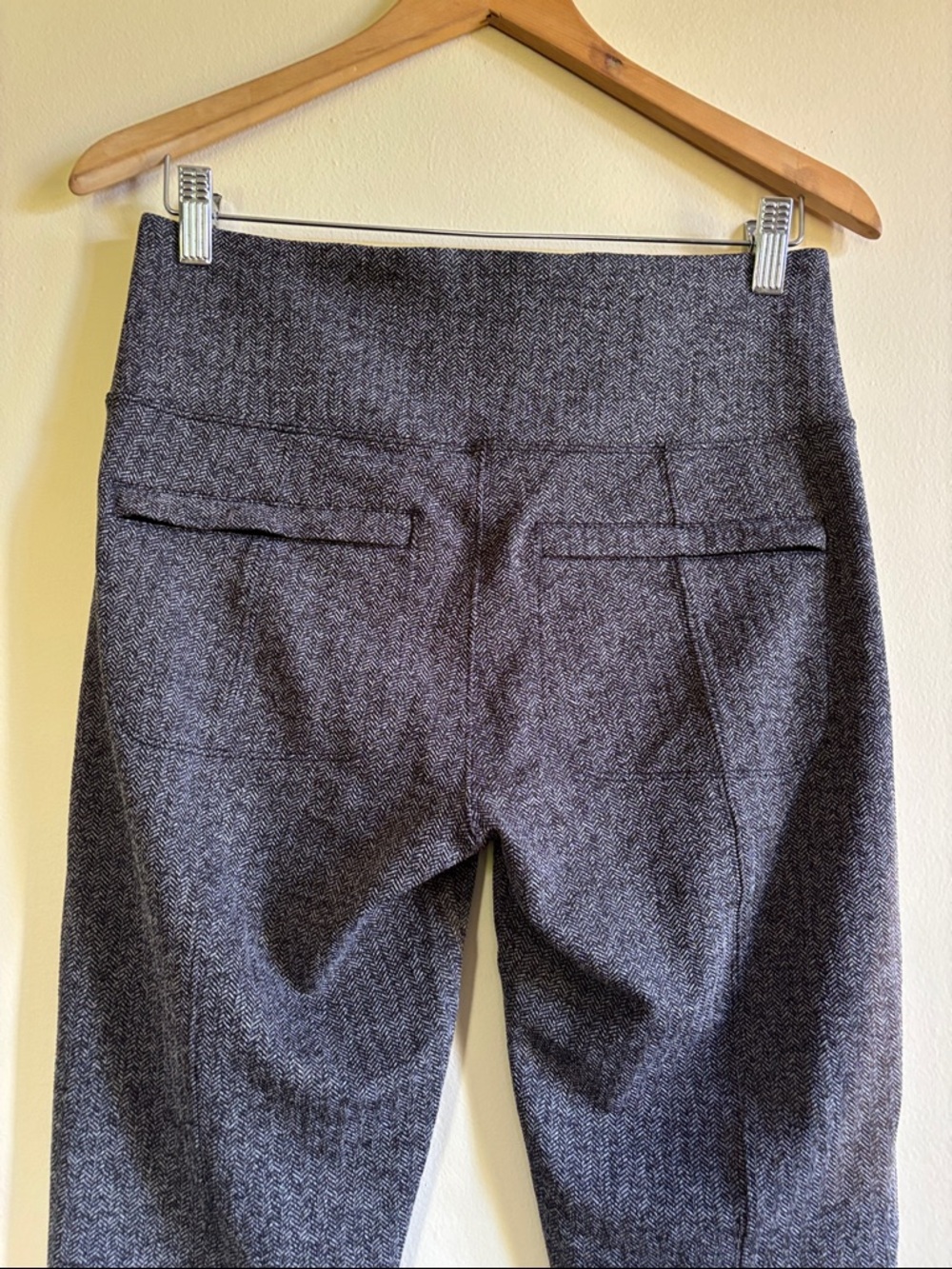 [New] Athleta (M) Delancey Tight Herringbone High Rise Zip Pocket Legging Pants - Picture 6 of 12